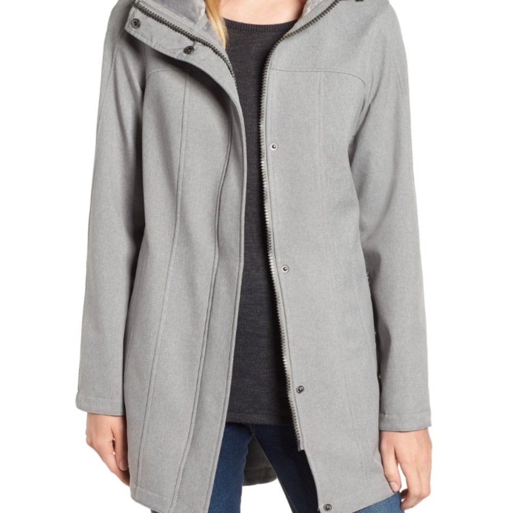 Kristen Blake Hooded Soft Shell Jacket